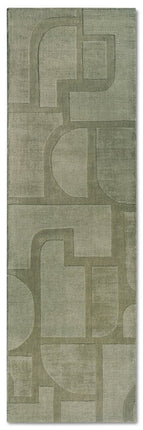 Lopers - Villeroy & Boch 1906 wollen loper Alexis Groen - Vloerkledenloods