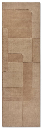 Lopers - Villeroy & Boch 1906 wollen loper Charlotte Beige - Vloerkledenloods