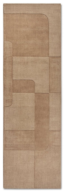 Lopers - Villeroy & Boch 1906 wollen loper Charlotte Beige - Vloerkledenloods