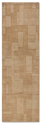 Lopers - Villeroy & Boch 1906 wollen loper Wilhelmine Beige - Vloerkledenloods