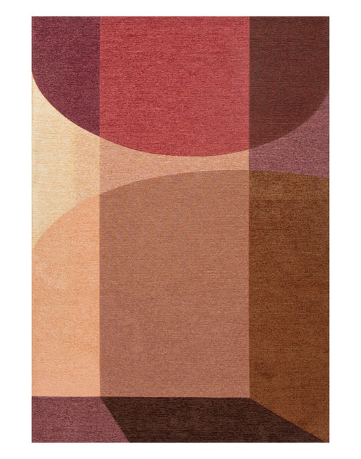 Maatwerk Vloerkleden - Ensuite By Brinker modern vloerkleed Nomi Cherry Red 640 - Vloerkledenloods