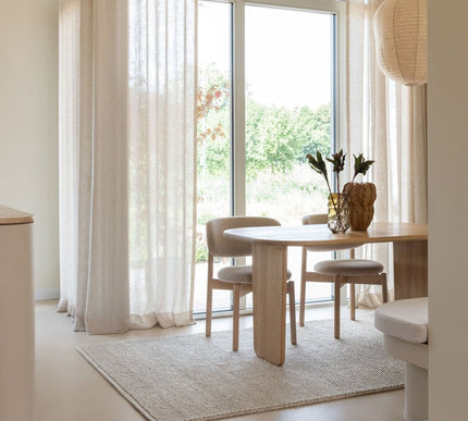 Maatwerk Vloerkleden - Ensuite By Brinker wollen vloerkleed Boola Ivory 111 - Vloerkledenloods