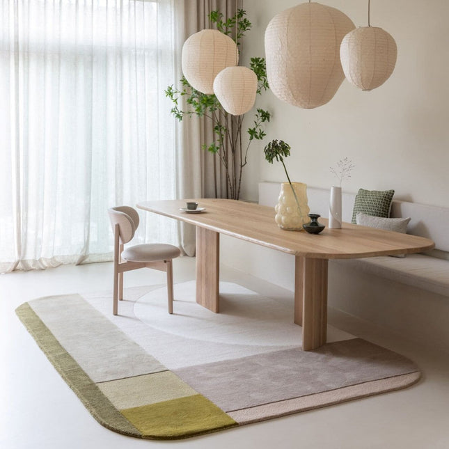 Maatwerk Vloerkleden - Ensuite By Brinker wollen vloerkleed Lio Olive 770 - Vloerkledenloods