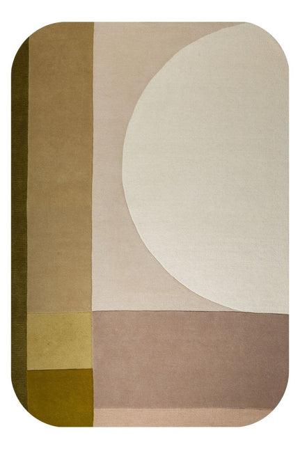 Maatwerk Vloerkleden - Ensuite By Brinker wollen vloerkleed Lio Olive 770 - Vloerkledenloods