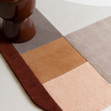 Maatwerk Vloerkleden - Ensuite By Brinker wollen vloerkleed Lio Terra 680 - Vloerkledenloods