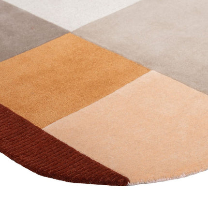 Maatwerk Vloerkleden - Ensuite By Brinker wollen vloerkleed Lio Terra 680 - Vloerkledenloods