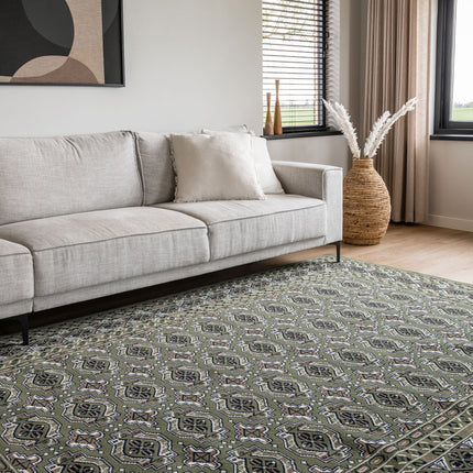 Vintage vloerkleed Marad Groen Interieur05