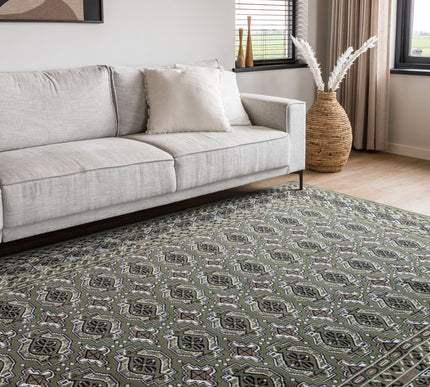 Vintage vloerkleed Marad Groen Interieur05