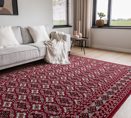 Vintage vloerkleed Marad Rood Interieur05