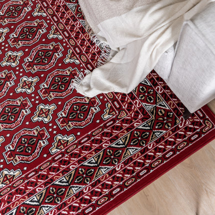 Vintage vloerkleed Marad Rood Interieur05