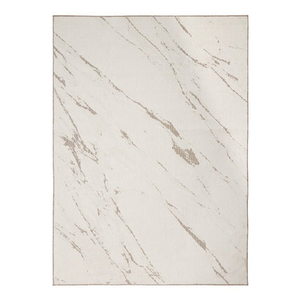 Buitenkleed Marble - Naturel/wit - dubbelzijdig - EVA Interior