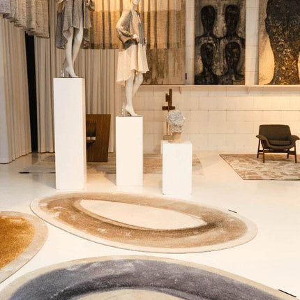 Mart Visser vloerkleed Brush Ovale chalk beige 13 - Vloerkledenloods
