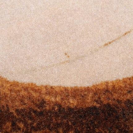 Mart Visser vloerkleed Brush Ovale ocker brown 69 - Vloerkledenloods