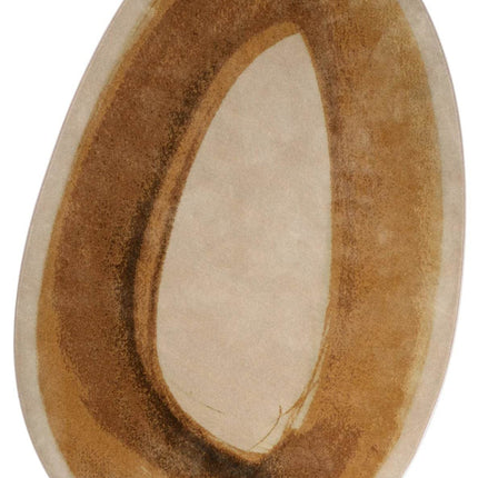 Mart Visser vloerkleed Brush Ovale ocker brown 69 - Vloerkledenloods