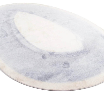 Mart Visser vloerkleed Brush Ovale petrol grey 32 - Vloerkledenloods