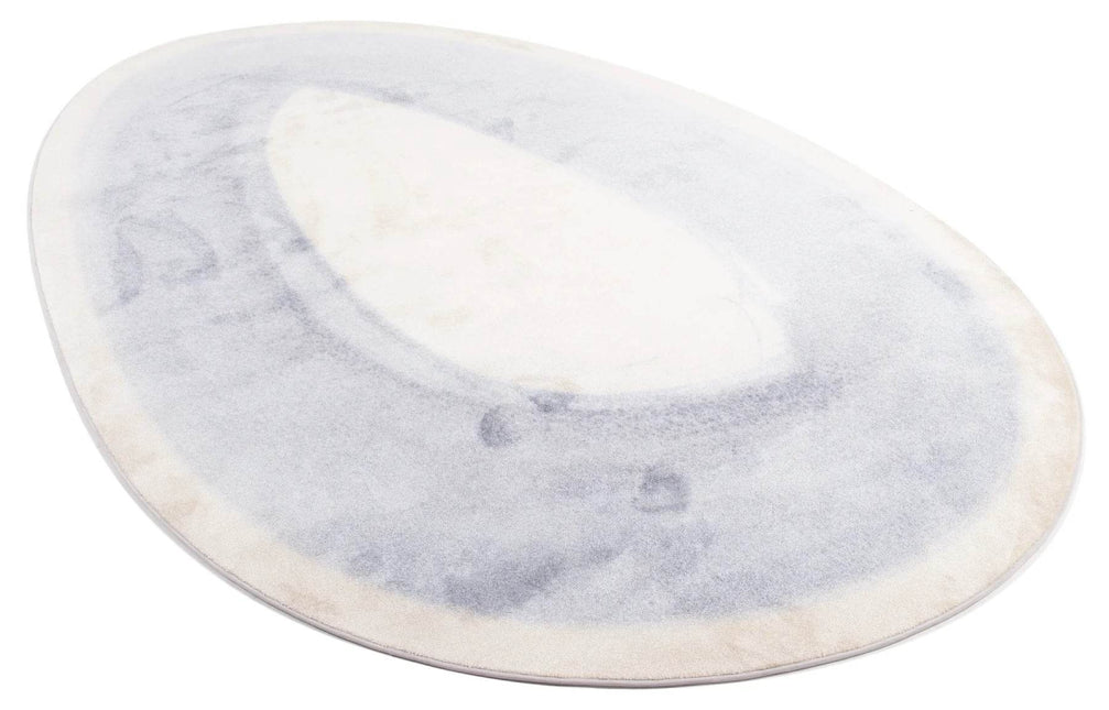 Mart Visser vloerkleed Brush Ovale petrol grey 32 - Vloerkledenloods