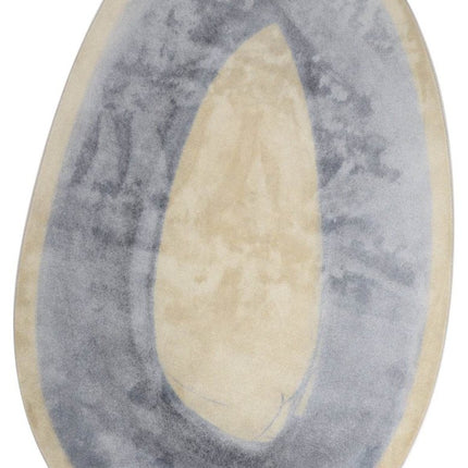 Mart Visser vloerkleed Brush Ovale petrol grey 32 - Vloerkledenloods