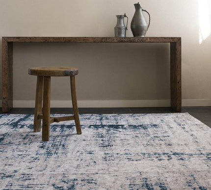 Mart Visser vloerkleed Prosper indigo grey 37 - Vloerkledenloods
