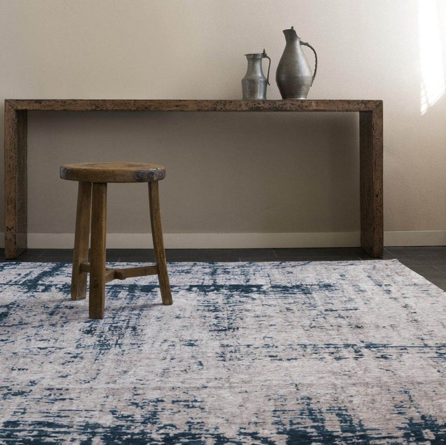 Mart Visser vloerkleed Prosper indigo grey 37 - Vloerkledenloods