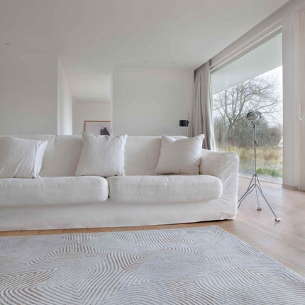 Meditation Coral Collection Oyster white 9228 - Louis de Poortere - Vloerkledenloods
