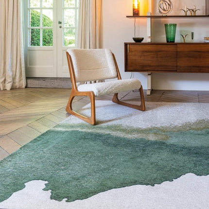 Meditation Lagoon Collection Palm green 9331 - Louis de Poortere - Vloerkledenloods