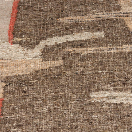 Moderne vloerkleden - Dutchbone vloerkleed Briton Beige - Vloerkledenloods
