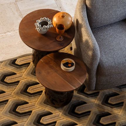 Moderne vloerkleden - Dutchbone vloerkleed Lockhart - Vloerkledenloods