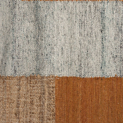 Moderne vloerkleden - Dutchbone vloerkleed Pavilion Naturel Green Brown - Vloerkledenloods