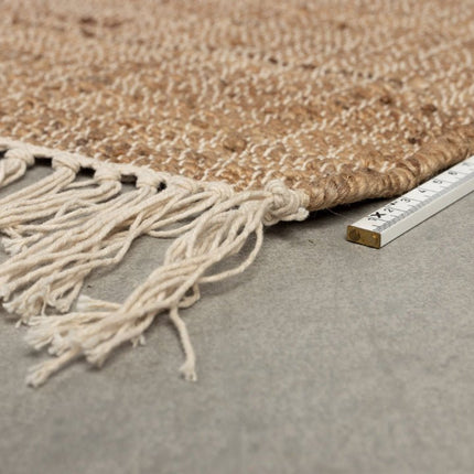 Moderne vloerkleden - Dutchbone vloerkleed Pavilion Naturel Green Brown - Vloerkledenloods