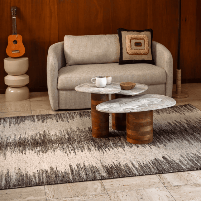 Moderne vloerkleden - Dutchbone vloerkleed Rhea 160x230cm - Vloerkledenloods