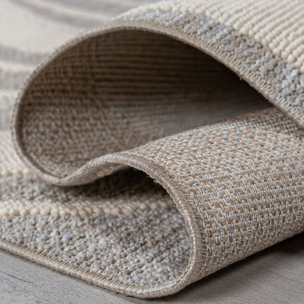 Moderne vloerkleden - Flair Rugs vloerkleed Calder Washable Grijs - Vloerkledenloods