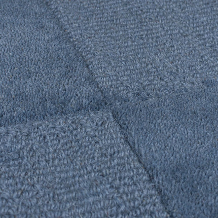 Moderne vloerkleden - Flair Rugs vloerkleed Checkerboard Blauw - Vloerkledenloods
