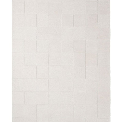 Moderne vloerkleden - Flair Rugs vloerkleed Checkerboard Ivoor - Vloerkledenloods