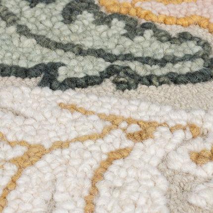 Moderne vloerkleden - Flair Rugs vloerkleed Daphne Shaped Floral Roze - Vloerkledenloods