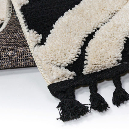 Moderne vloerkleden - Flair Rugs vloerkleed Esra Zebra Monochroom - Vloerkledenloods