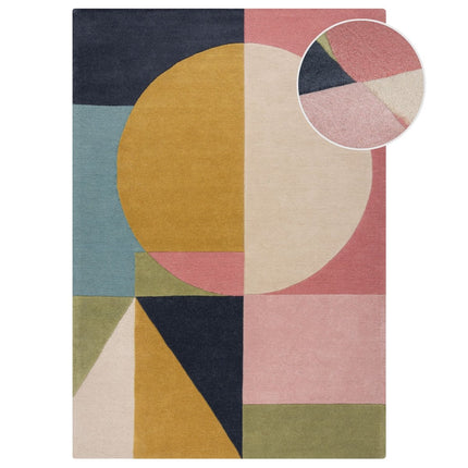 Moderne vloerkleden - Flair Rugs vloerkleed Esre Bright Multi - Vloerkledenloods