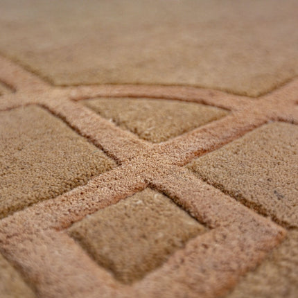 Moderne vloerkleden - Flair Rugs vloerkleed Gatsby Wool Naturel - Vloerkledenloods
