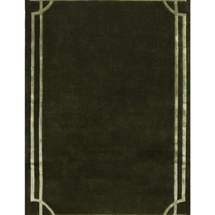 Moderne vloerkleden - Flair Rugs vloerkleed Gatsby Wool Olijf - Vloerkledenloods