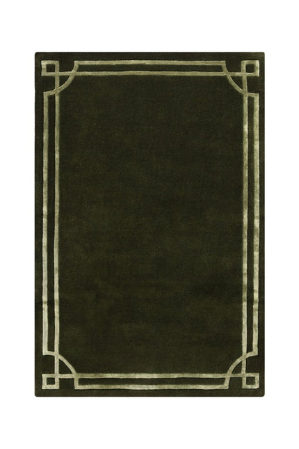 Moderne vloerkleden - Flair Rugs vloerkleed Gatsby Wool Olijf - Vloerkledenloods