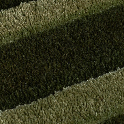 Moderne vloerkleden - Flair Rugs vloerkleed Gatsby Wool Olijf - Vloerkledenloods