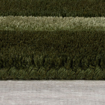 Moderne vloerkleden - Flair Rugs vloerkleed Gatsby Wool Olijf - Vloerkledenloods