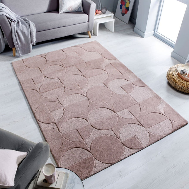 Moderne vloerkleden - Flair Rugs vloerkleed Gigi Blush Roze - Vloerkledenloods