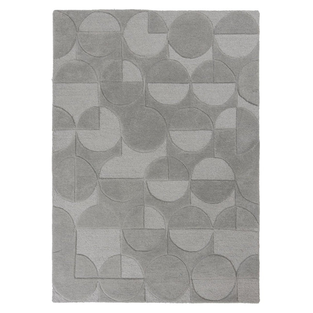 Moderne vloerkleden - Flair Rugs vloerkleed Gigi Grijs - Vloerkledenloods