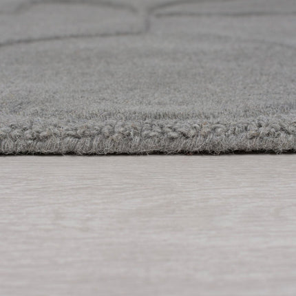 Moderne vloerkleden - Flair Rugs vloerkleed Gigi Grijs - Vloerkledenloods