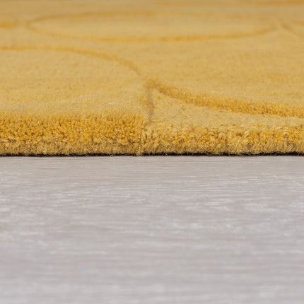 Moderne vloerkleden - Flair Rugs vloerkleed Gigi Oker - Vloerkledenloods
