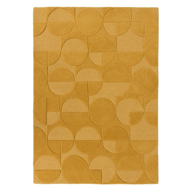 Moderne vloerkleden - Flair Rugs vloerkleed Gigi Oker - Vloerkledenloods
