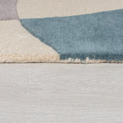 Moderne vloerkleden - Flair Rugs vloerkleed Glow Blauw - Vloerkledenloods