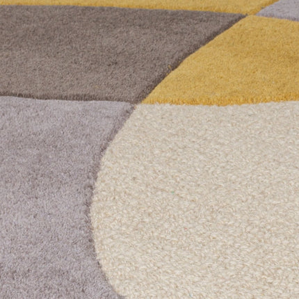 Moderne vloerkleden - Flair Rugs vloerkleed Glow Oker - Vloerkledenloods