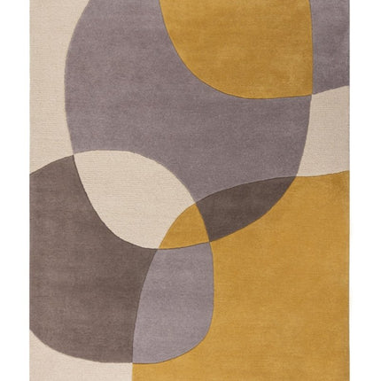 Moderne vloerkleden - Flair Rugs vloerkleed Glow Oker - Vloerkledenloods