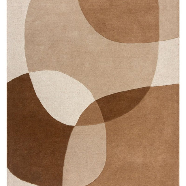 Moderne vloerkleden - Flair Rugs vloerkleed Glow Wool Naturel - Vloerkledenloods